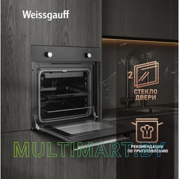 Электрический духовой шкаф Weissgauff EOM 180 B картинка 6